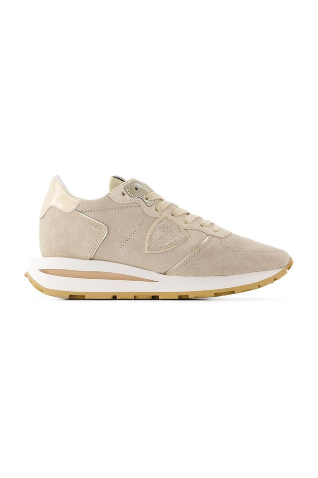 Sneakers Tropez Haute Low - Philippe Model - Leder - Rosa