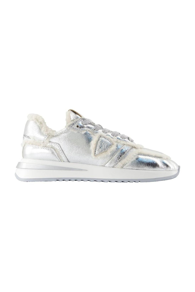 Sneakers Tropez 2.1 Low - Philippe Model - Leder - Silber