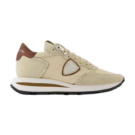 Sneakers Tropez Haute Low - Philippe Model - Leder - Beige