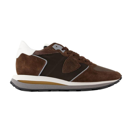 Sneakers Tropez Haute Low - Philippe Model - Leder - Braun