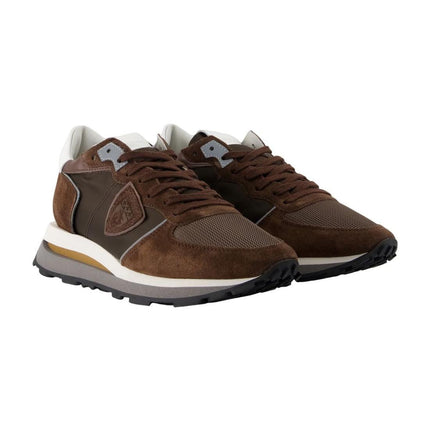 Sneakers Tropez Haute Low - Philippe Model - Leder - Braun