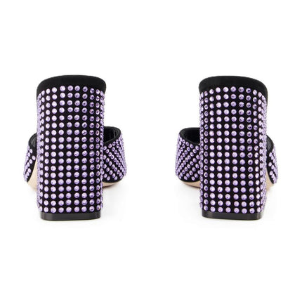 Holly Anja Sandals - Paris Texas - Purple Onyx