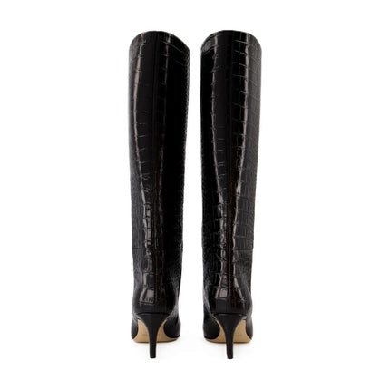 Stiefel Stiletto Boot 60 - Paris Texas - Leder - Schwarz