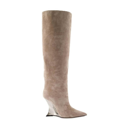 Stiefel Nina - Paris Texas - Leder - Beige
