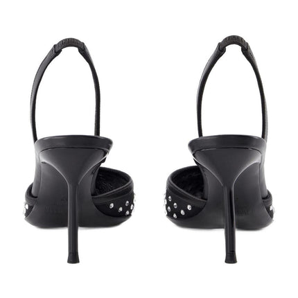 Lidia Slingback 70 Pumps - Paris Texas - Synthetik - Schwarz