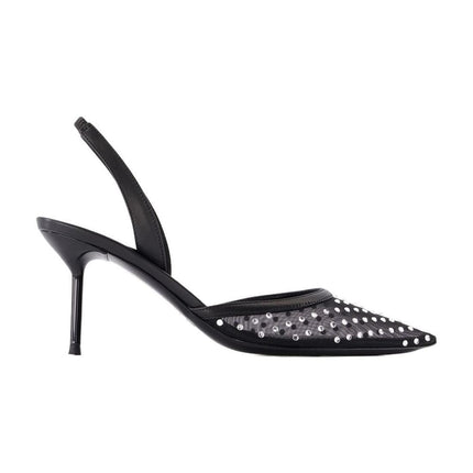 Lidia Slingback 70 Pumps - Paris Texas - Synthetik - Schwarz