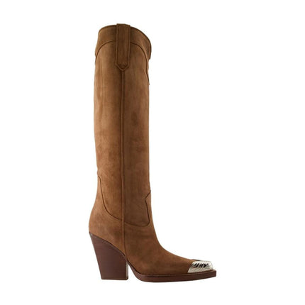 El Dorado Stiefel - Paris Texas - Leder - Braun
