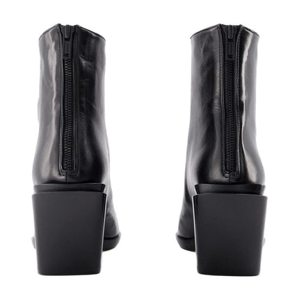 Florentine Ankle Boots - Ann Demeulemeester - Black - Leather