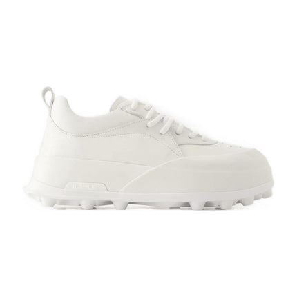 Sneakers Jil Sander - Leder - Porzellan