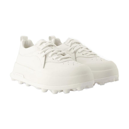Sneakers Jil Sander - Leder - Porzellan