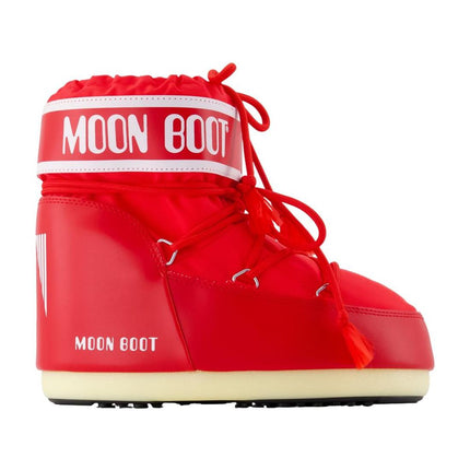 Stiefeletten Icon Low - Moon Boot - Synthetik - Rot