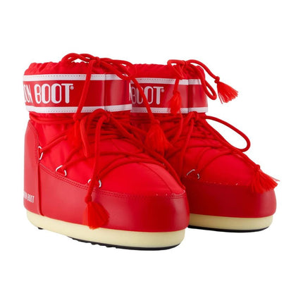 Stiefeletten Icon Low - Moon Boot - Synthetik - Rot