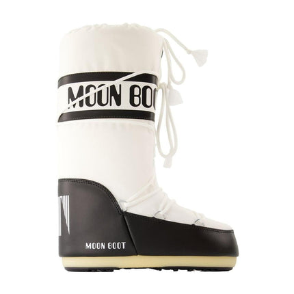Stiefel Icon - Moon Boot - Synthetik - Schwarz/Weiß
