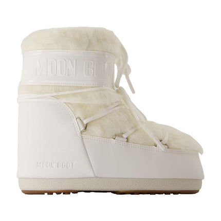 Stiefel Icon Low - Moon Boot - Synthetik - Weiß