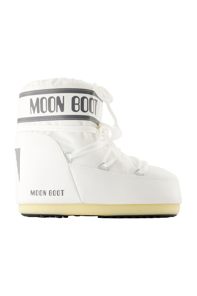 Stiefeletten Icon Low - Moon Boot - Synthetik - Weiß