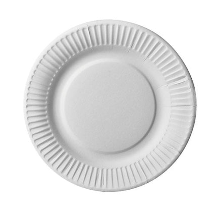 PAPSTAR 25 Teller, Pappe "pure" rund weiss