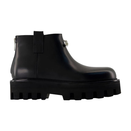 Stiefeletten - Alexander McQueen - Leder - Schwarz