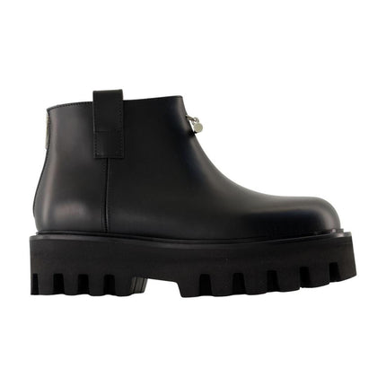 Stiefeletten - Alexander McQueen - Leder - Schwarz