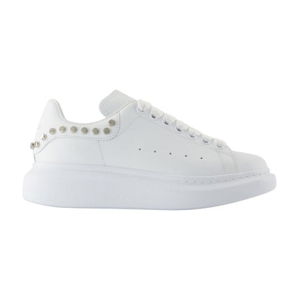 Oversized Sneakers - Alexander Mcqueen - White - Leather