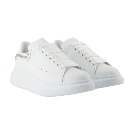 Oversized Sneakers - Alexander Mcqueen - White - Leather