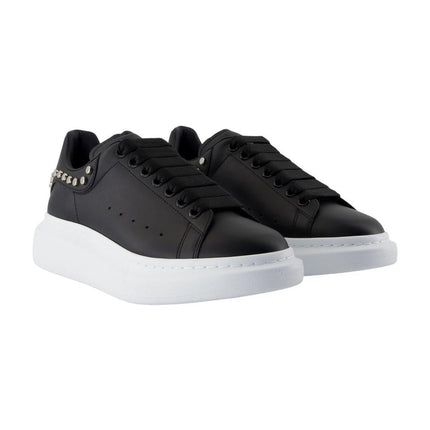 Oversize Sneakers - Alexander McQueen - Leder - Schwarz