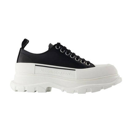 Sneakers Tread Slick - Alexander McQueen - Leder - Schwarz