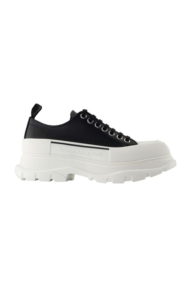 Sneakers Tread Slick - Alexander McQueen - Leder - Schwarz