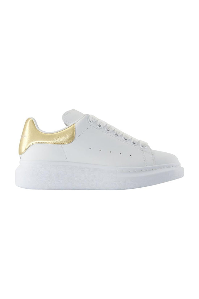 Oversized Sneakers - Alexander Mcqueen - White - Leather