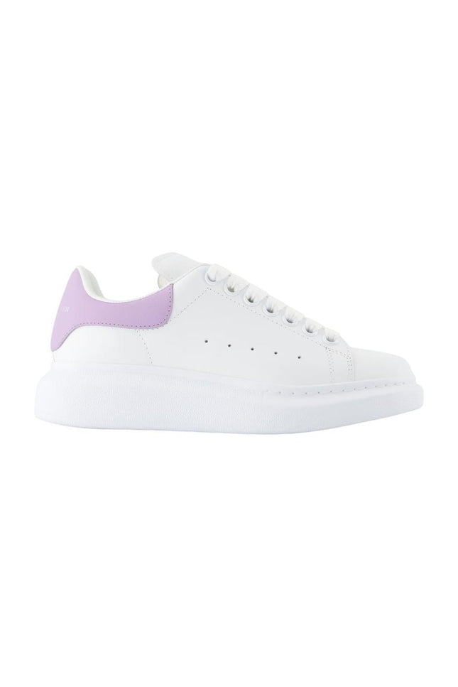 Oversized Sneakers - Alexander Mcqueen - White - Leather