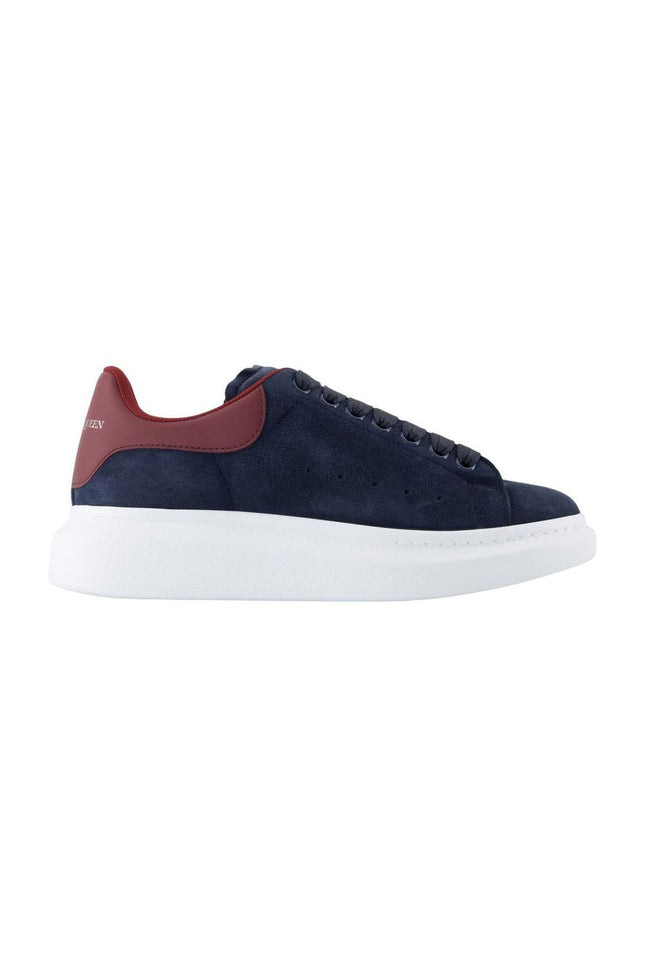 Oversized Sneakers - Alexander Mcqueen - Leder - Grau