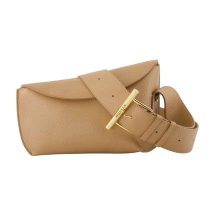 T-Bar Sling Schultertasche - Alexander McQueen - Leder - Beige