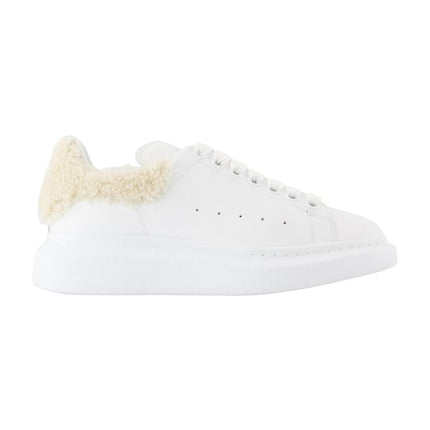 Oversized Sneakers - Alexander Mcqueen - White - Leather