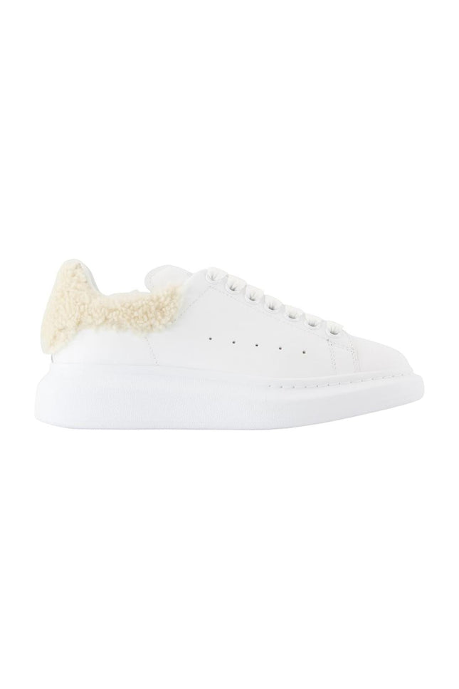 Oversized Sneakers - Alexander Mcqueen - White - Leather