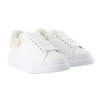 Oversized Sneakers - Alexander Mcqueen - White - Leather