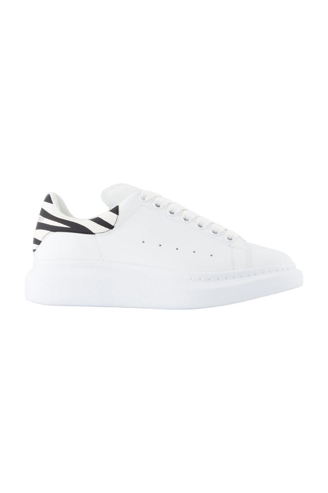 Oversized Sneakers - Alexander Mcqueen - White - Leather