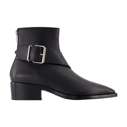 Stiefeletten - Alexander McQueen - Leder - Schwarz