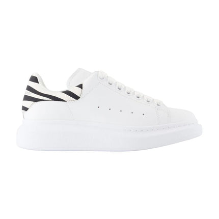 Oversized Sneakers - Alexander Mcqueen - White - Leather