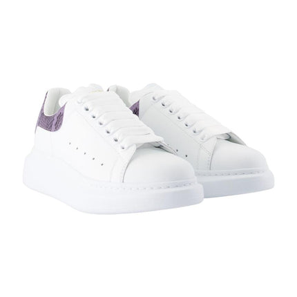 Oversized Sneakers - Alexander Mcqueen - White - Leather