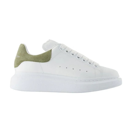 Oversized Sneakers - Alexander McQueen - Leder - Grün