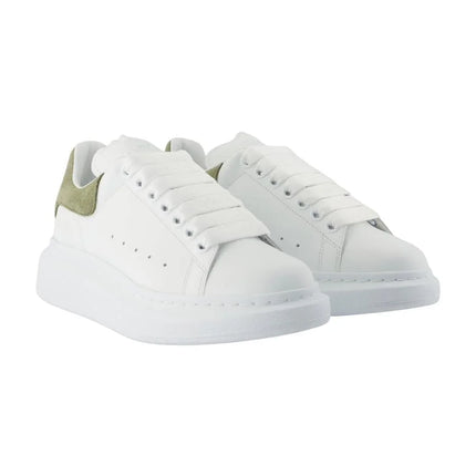 Oversized Sneakers - Alexander McQueen - Leder - Grün