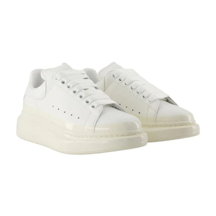Oversized Sneakers - Alexander Mcqueen - White - Leather
