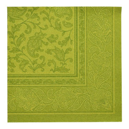 PAPSTAR 50 Servietten "ROYAL Collection" 1/4-Falz 40 x 40 cm grün