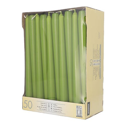 Starpak 50 Leuchterkerzen Ø 2,2 cm · 25 cm