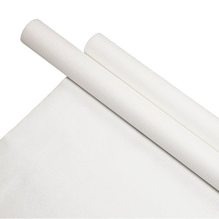 PAPSTAR Tischdecke, Papier, 8 m x 118 cm, weiß, ideal für Feste | Schrumpffolie (1 Rolle)