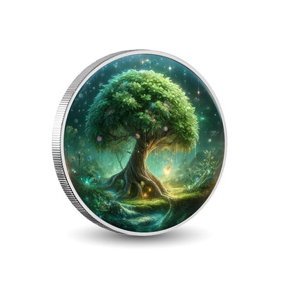 2026 Australia 1oz 9999 Silver BU Magical Tree Colourized