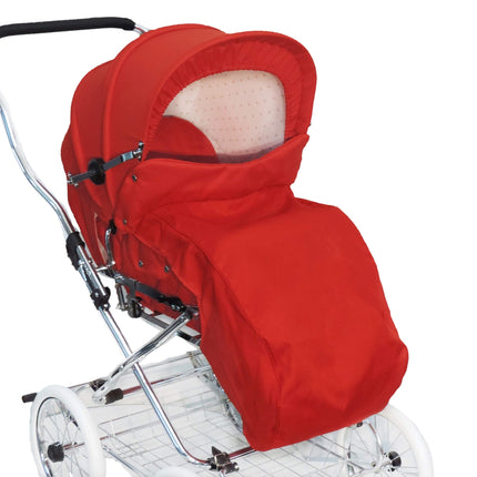 EICHHORN Kinderwagen Kombikinderwagen Komplett-Set, 0-3 Jahre, umbaubar zum Sportwagen, inklusive Babytragetasche, EVA-Rad, marineblau