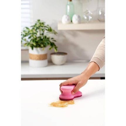 Auslaufartikel: Scotch-Brite® Delicate Color Comfort nicht kratzender Reinigungsschwamm, 2 Stück pro Packung | Packung (1 Stück)