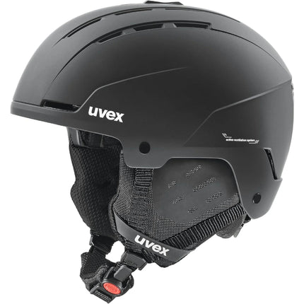 uvex Skihelm Stance Schwarz Matt für Damen und Herren