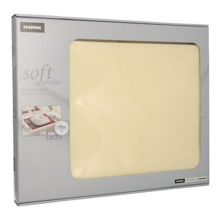 Starpak 100 Tischsets, stoffähnlich, Vlies "soft selection" 30 cm x 40 cm