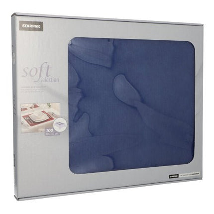 Starpak 100 Tischsets, stoffähnlich, Vlies "soft selection" 30 cm x 40 cm